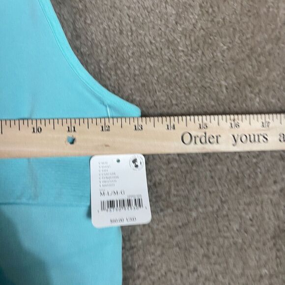 Free People Every Single Time Runsie Womens M-L Cascade Romper Athletic NEW - Picture 9 of 13